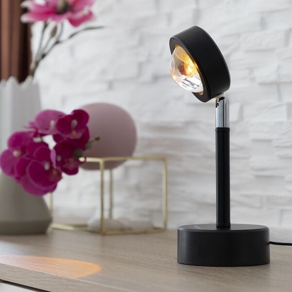 Projekční lampa s efektem západu slunce