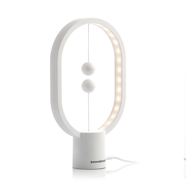 Vyvažovací lampa s magnetickým vypínačem