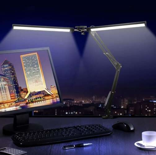 Profesionální LED lampa 24W s duálním osvětlením