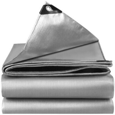 Plachta odolná 3×4 m - HDPE 120 g/m², vodotěsná, 14 ok - Obrázek